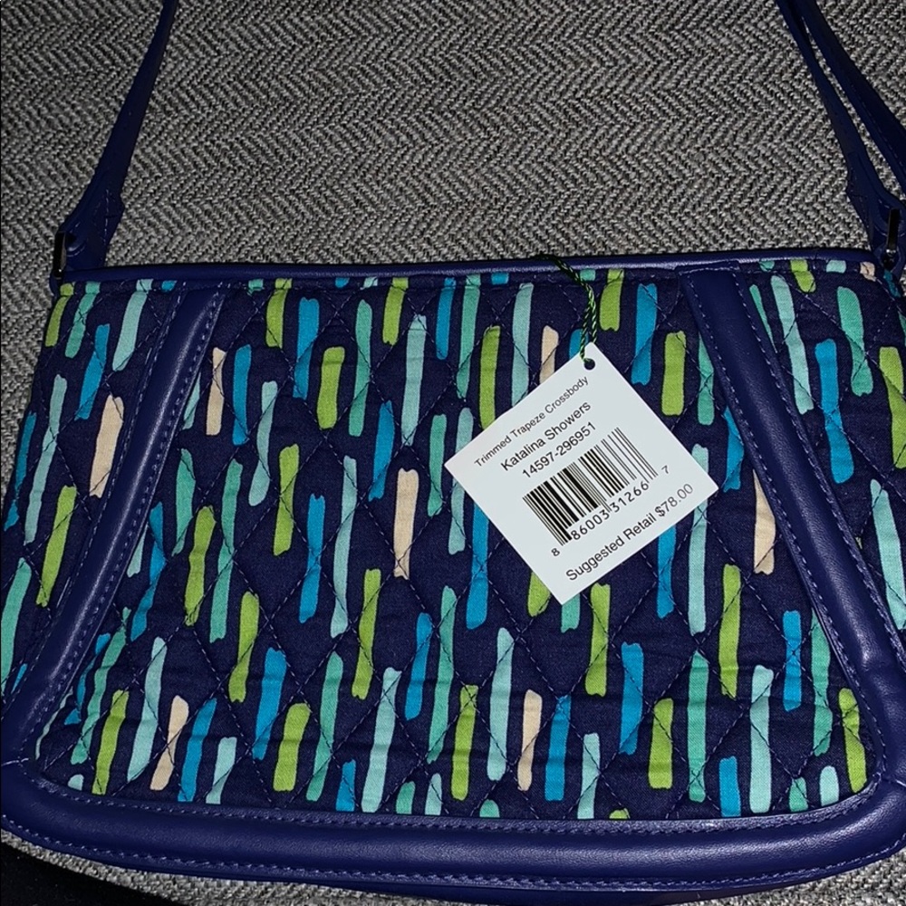 Vera Bradley Trimmed Trapeze Crossbody